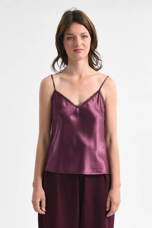 ashionable dressMolly Bracken Plum Camisole