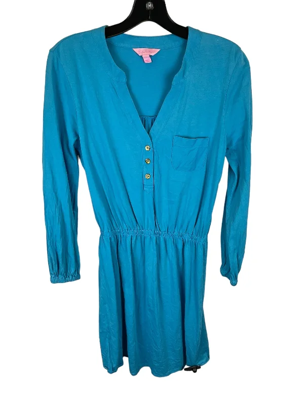 Huge Savings trendy dressBlue Dress Designer Lilly Pulitzer, Size S
