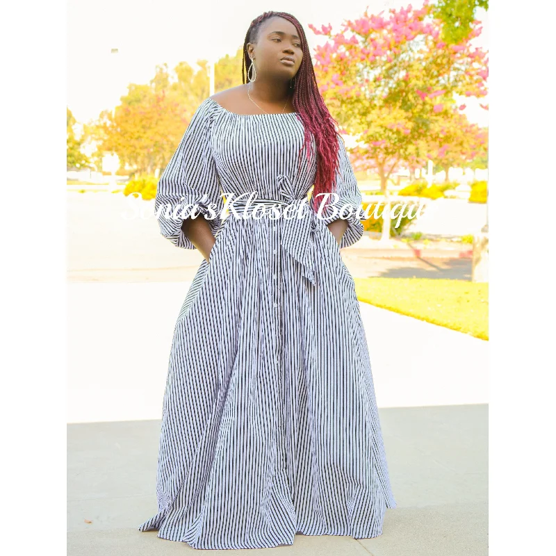 chic shift dressAMI MAXI DRESS