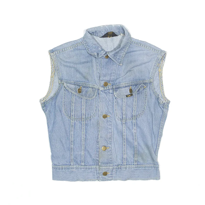 Limited Time Discount urban street coatLEE Denim Gilet Blue Womens S