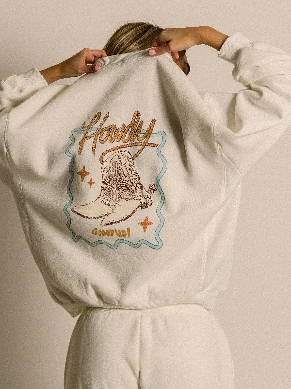 Steals and Deals PRINCESS POLLY ROPED IN CREWNECK