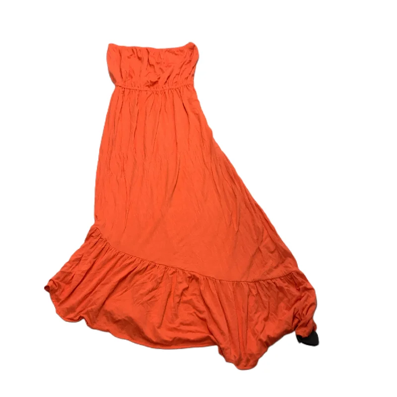Epic Deals satin midi dressOrange  Dress Designer By Lilly Pulitzer  Size: S