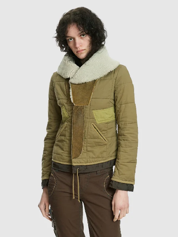 Price Cut classic jacketDiesel Khaki Green Jacket