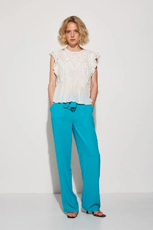 elegant maxi dressMd'M Turquoise Pants