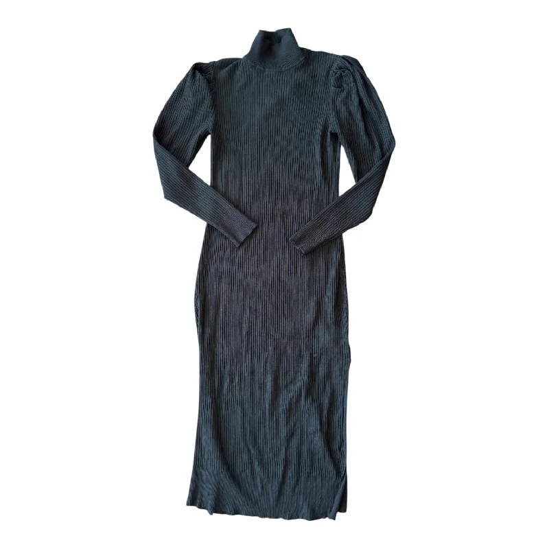 Major Savings off-the-shoulder dressDress Casual Midi By Who What Wear In Black, Size: S Major Savings off-the-shoulder dressDress Casual Midi By Who What Wear In Black, Size: S