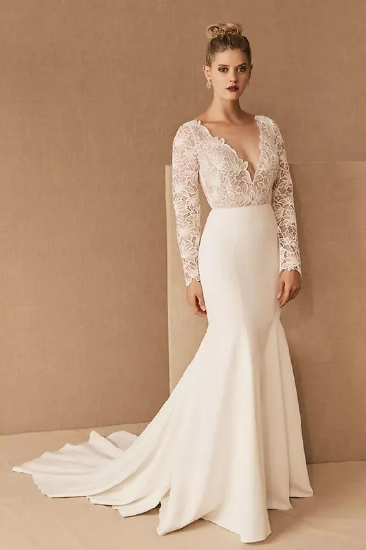 sleek dressBHLDN Jenny Yoo Veda Gown