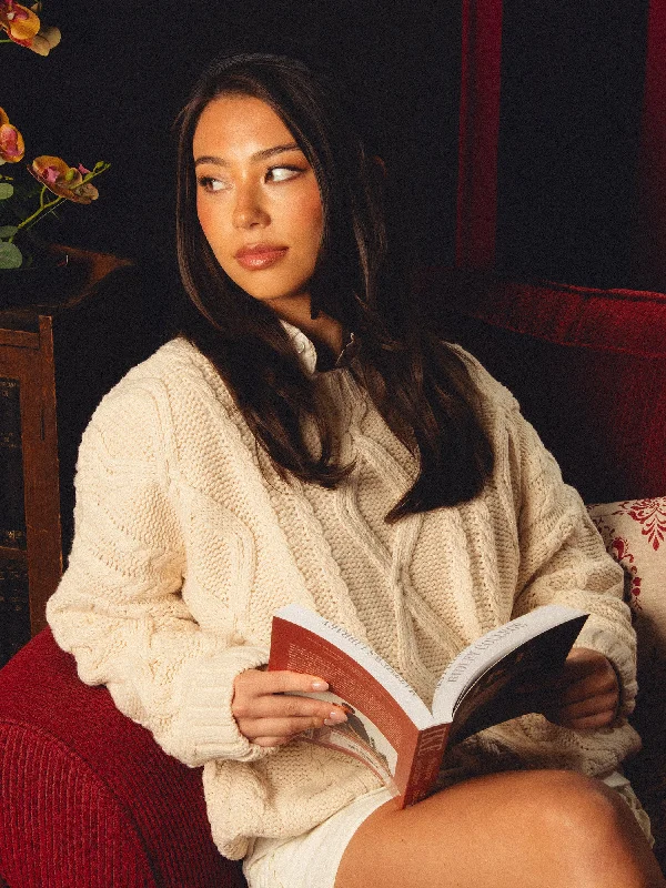 Online Only PRINCESS POLLY ANAYA OVERSIZED SWEATER