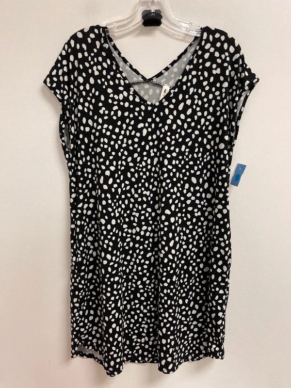 Bargain Bin fitted dressDress Casual Midi By Vanilla Bay In Polkadot Pattern, Size: M