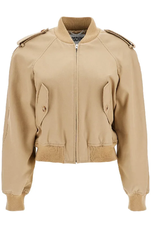 Moschino Women's Gabardine Bomber