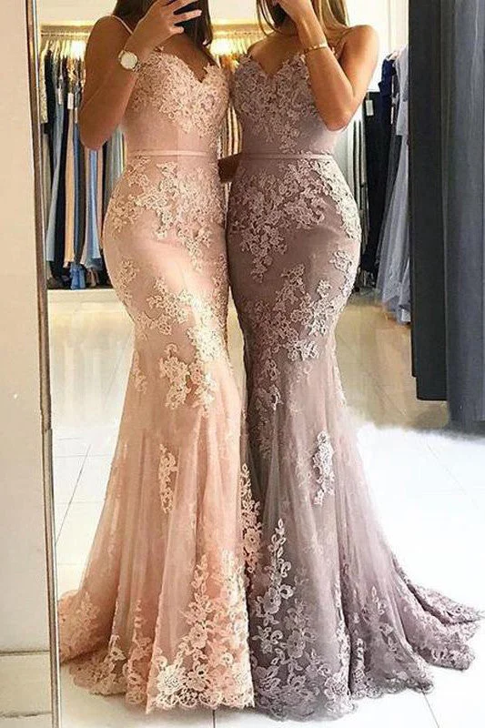 high-waisted dressBall Gown Lace Tulle Off-the-shoulder Short Sleeve Zipper Prom Evening Dress-333767