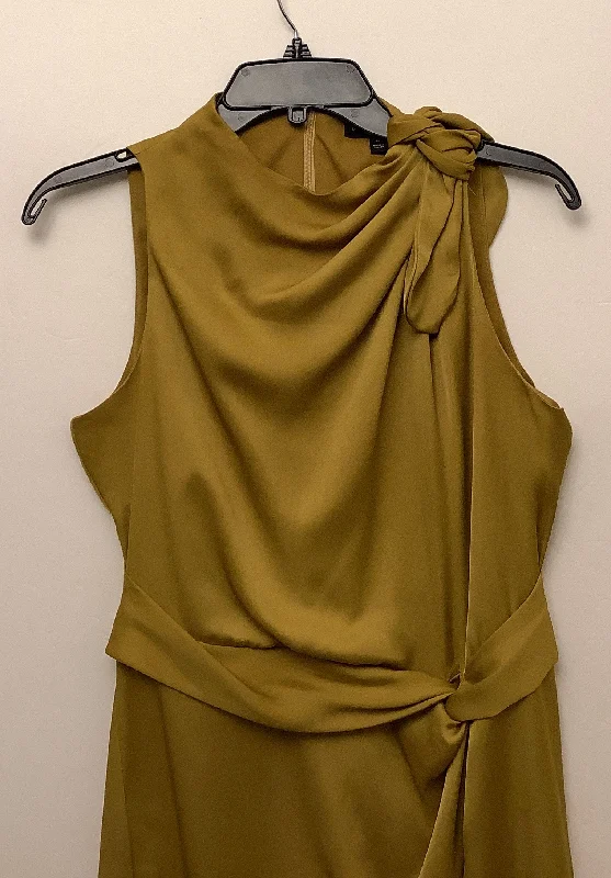 Savings Event party dressDress Casual Midi By Banana Republic In Yellow, Size: 4