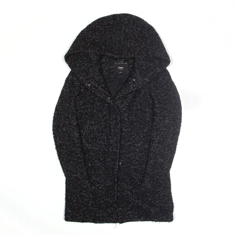 Today’s Deal street style coatONLY Overcoat Jacket Black Womens S