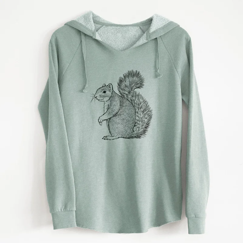 lightweight fitness hoodieEastern Fox Squirrel - Sciurus niger - Cali Wave Hooded Sweatshirt