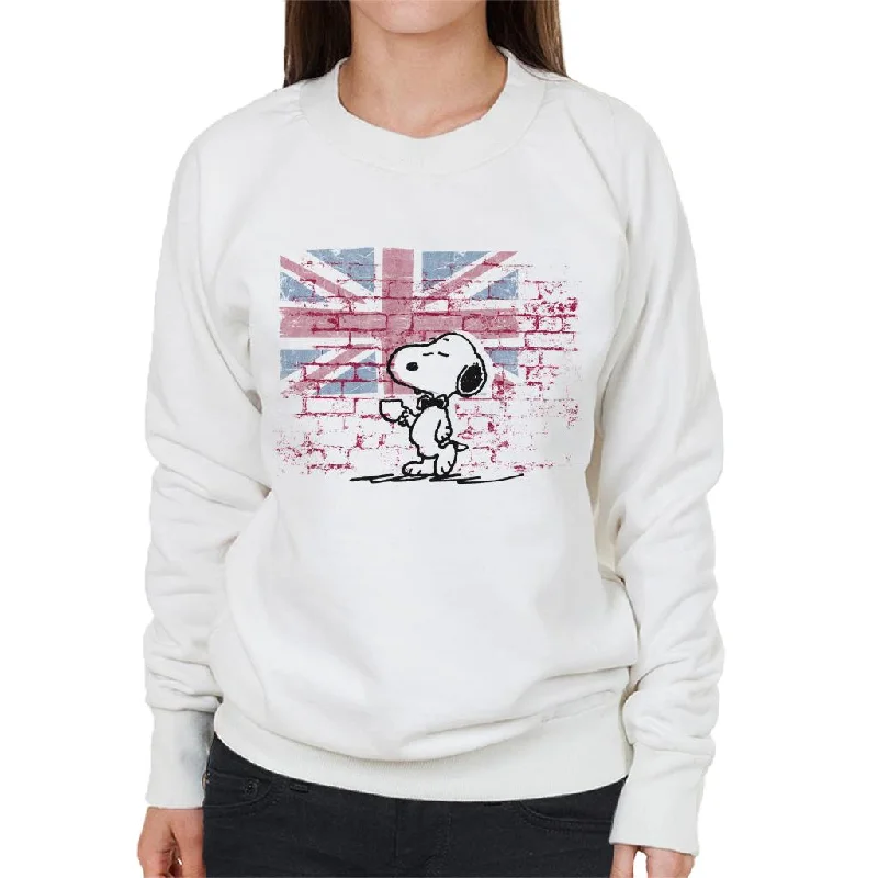 Inventory Reduction zip-up gym hoodiePeanuts Snoopy Posh Women's Sweatshirt