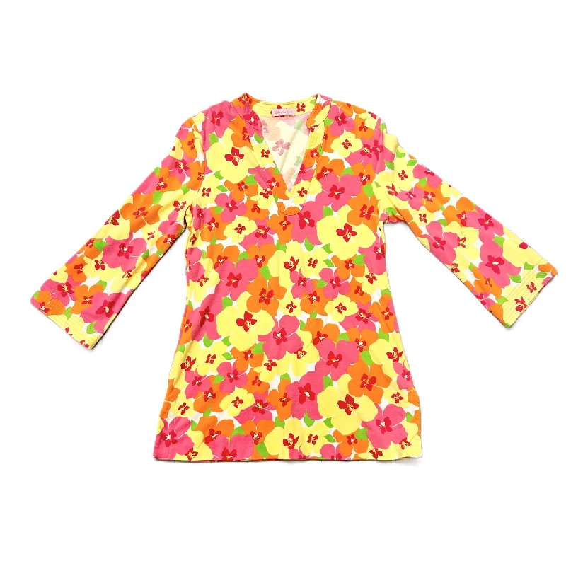 Special Discount summer dressOrange & Pink Dress Designer By Lilly Pulitzer