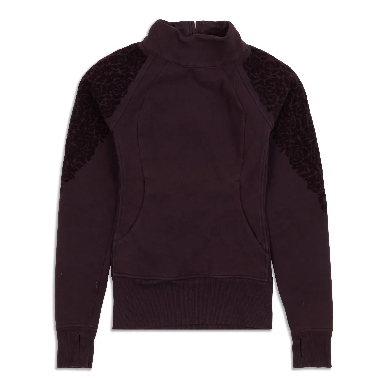 Mega Deal Floral Flock Pullover - Resale
