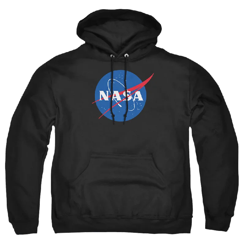 trendy zip-up hoodieNASA Meatball Logo - Pullover Hoodie