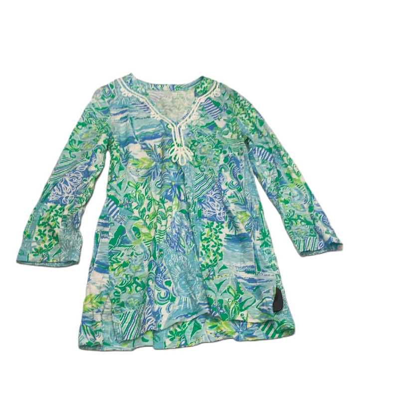 Clearance Sale minimalistic dressBlue & Green Dress Designer By Lilly Pulitzer Size: S Clearance Sale minimalistic dressBlue & Green Dress Designer By Lilly Pulitzer Size: S
