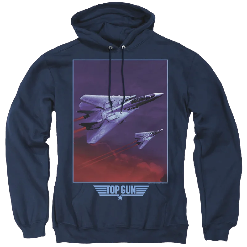 casual hoodie for workoutTop Gun Clouds - Pullover Hoodie