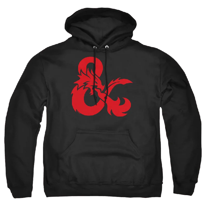 minimalist hooded sweatshirtDungeons & Dragons Ampersand Logo - Pullover Hoodie