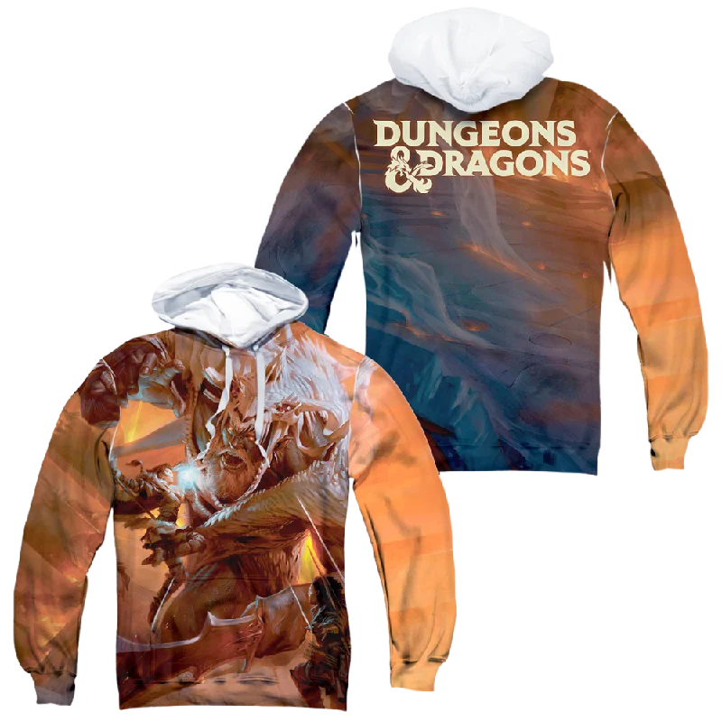 soft pullover hoodieDungeons & Dragons Players Handbook Cover - All-Over Print Pullover Hoodie