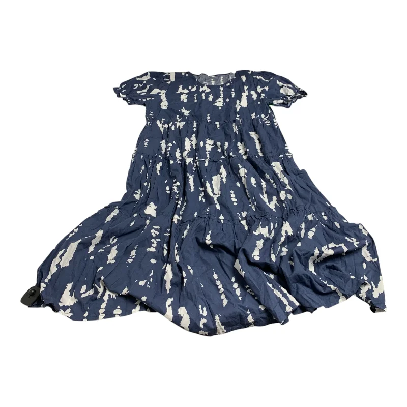 New Deals long-sleeve floral dressDress Casual Maxi By Clothes Mentor In Blue, Size: 2x