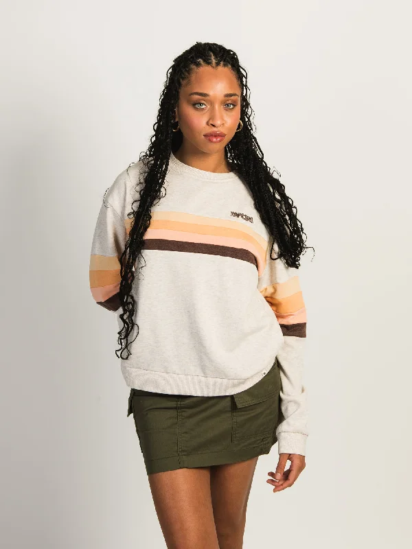 Hot Deal RIP CURL SURF REVIVAL PANELLED CREWNECK