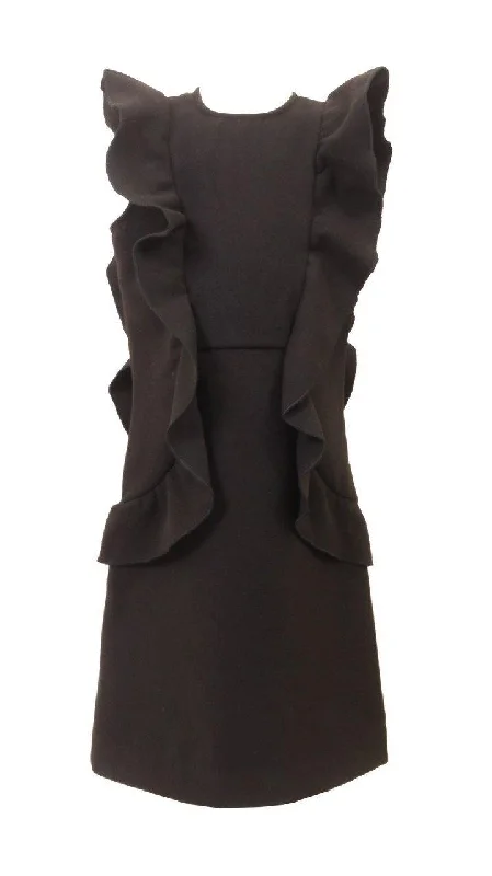 minimalistic dressMiss Issippi Cascading Ruffle Jumper