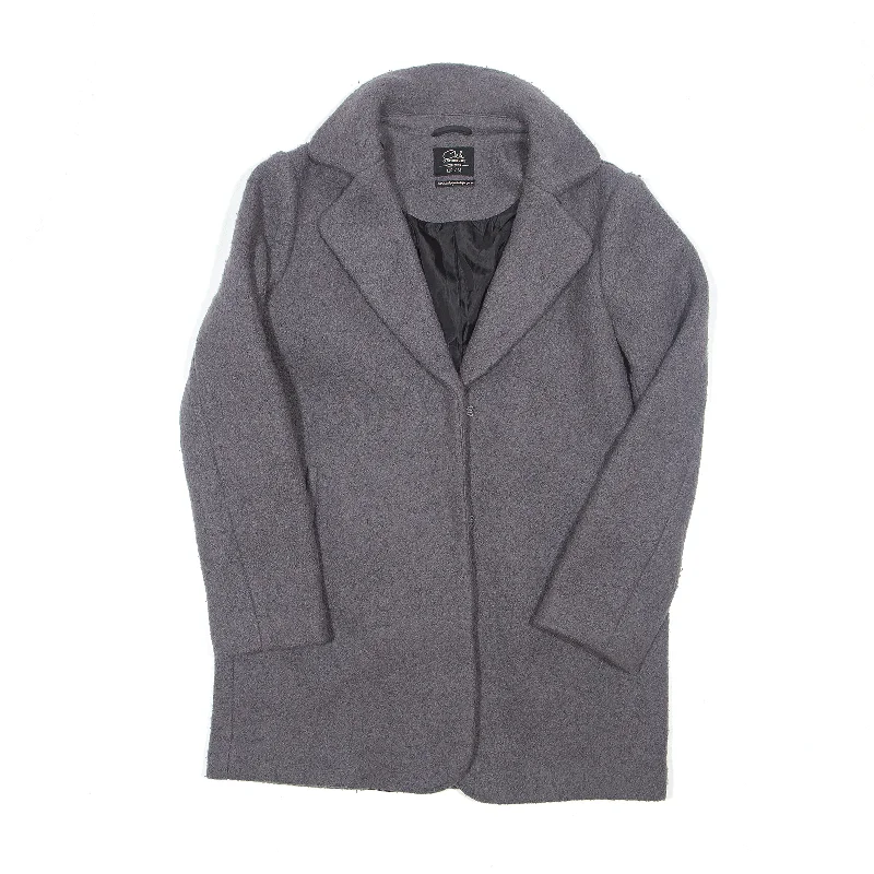 Unbeatable Prices stylish raincoatCLOCKHOUSE Overcoat Jacket Grey Womens M