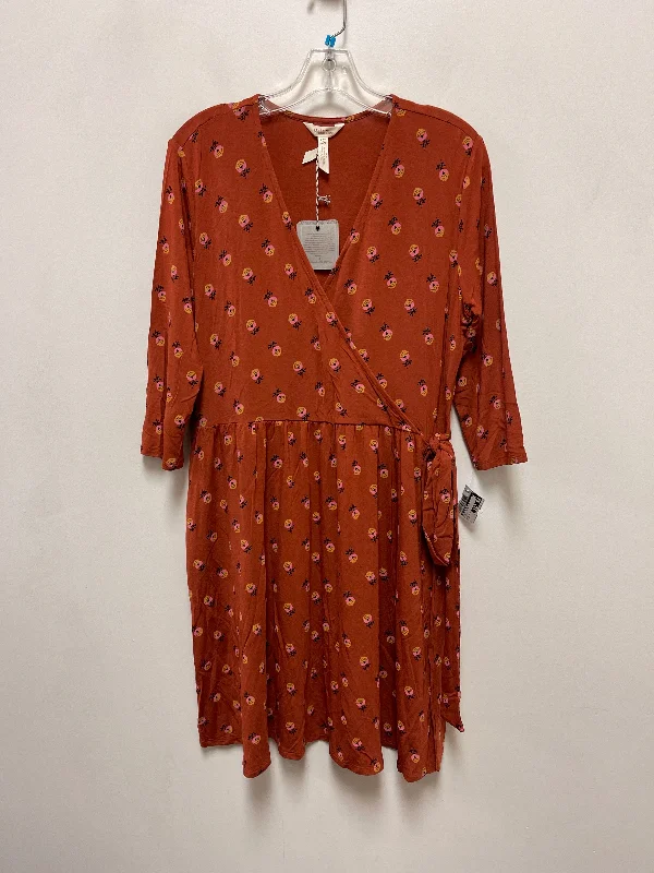 Low Prices boho dressDress Casual Short By Matilda Jane In Orange, Size: L