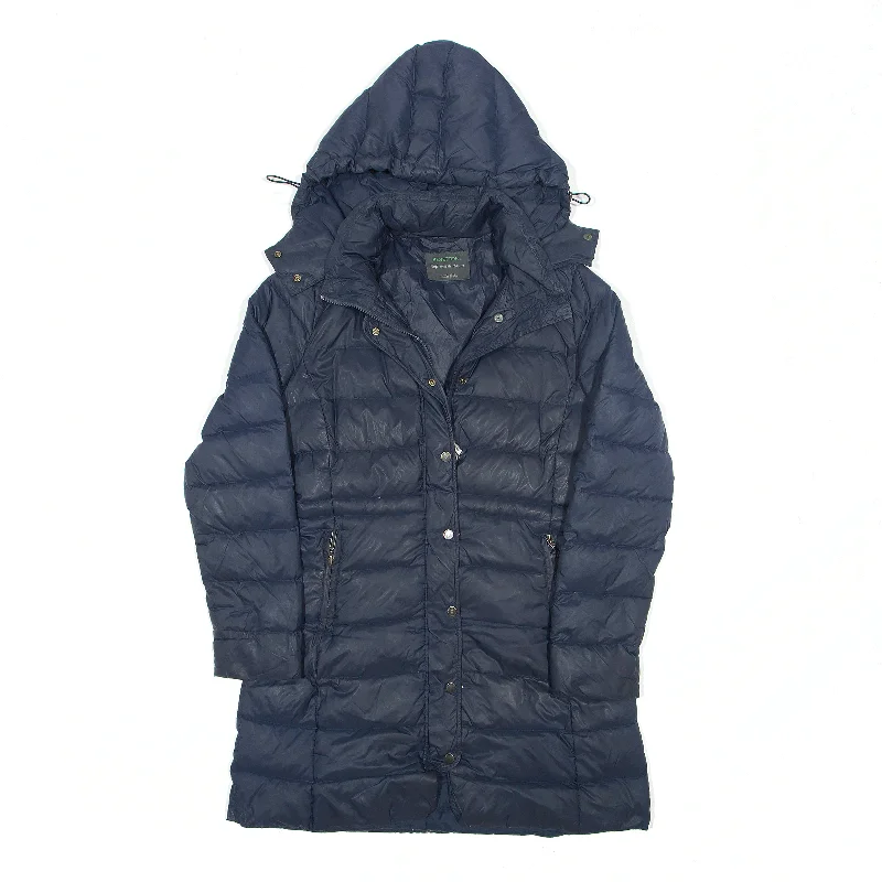 Can't Miss comfortable coatBENETTON Puffer Jacket Blue Womens L