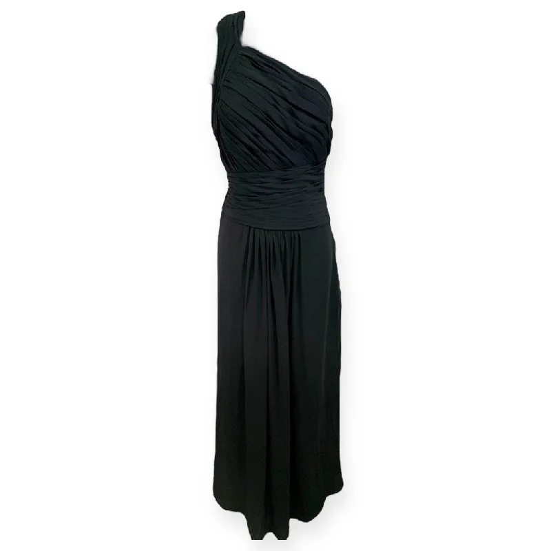 Low Prices tiered dressJocelyn One Shoulder Pleated Gown Luxury Designer Monique Lhuiller Size 8 Low Prices tiered dressJocelyn One Shoulder Pleated Gown Luxury Designer Monique Lhuiller Size 8