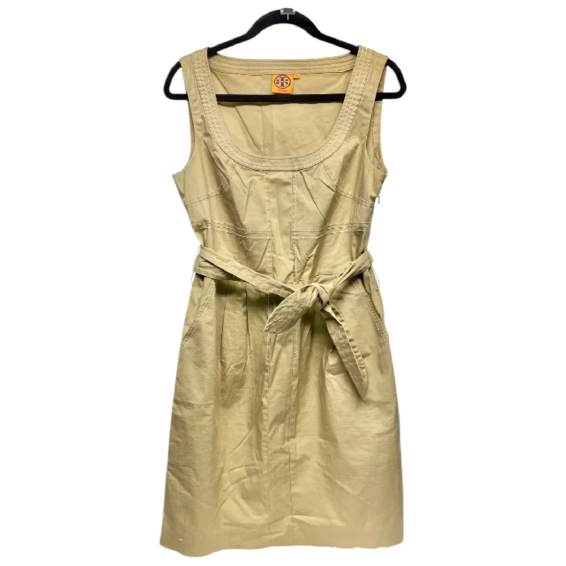 wrap dressDress Designer By Tory Burch In Beige, Size: 8