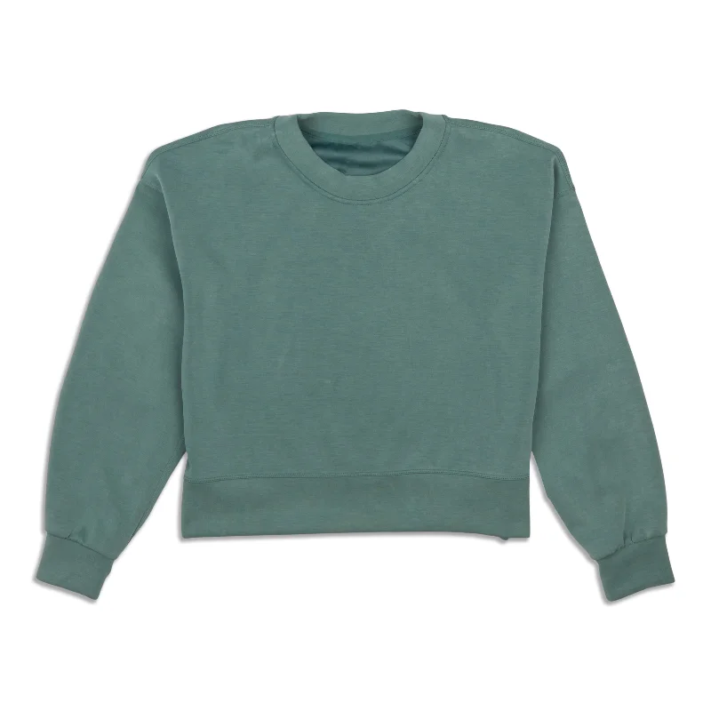Epic Deals Softstreme Perfectly Oversized Cropped Crew - Resale