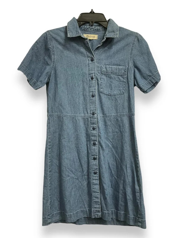 Factory Direct Sale comfy maxi dressDress Casual Short By Madewell In Blue Denim, Size: S