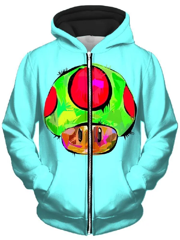 comfortable stylish hoodie1 Up Unisex Zip-Up Hoodie