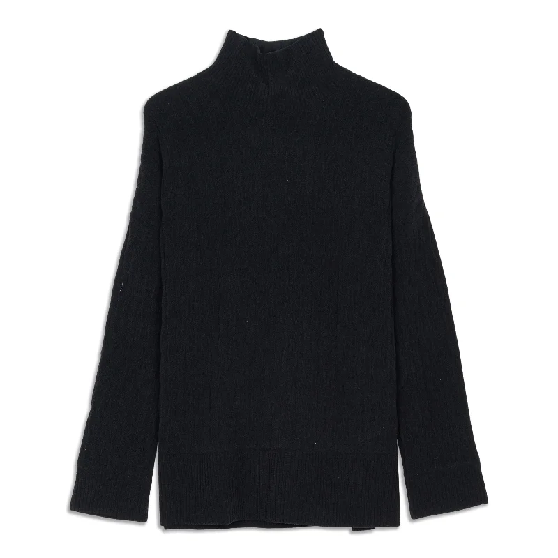 Discount Deals Cable-Knit Relaxed-Fit Sweater - Resale