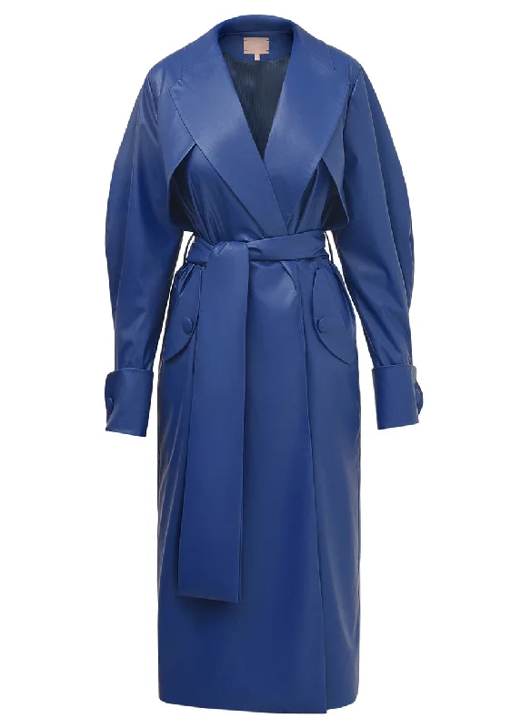 Shop and Save cozy fleece coatTHE BLUE TRENCH