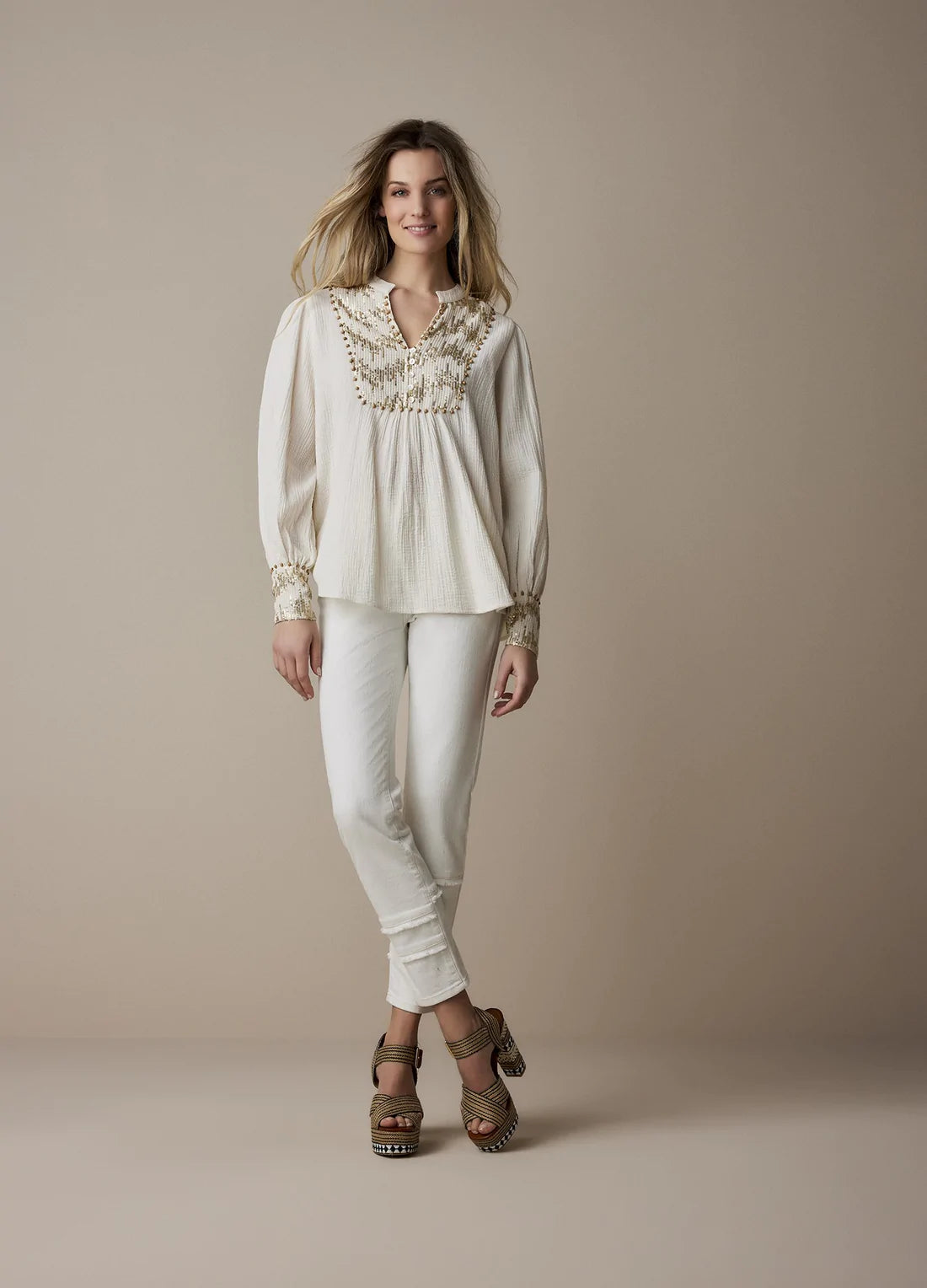 casual day dressSummum Sequin Blouse