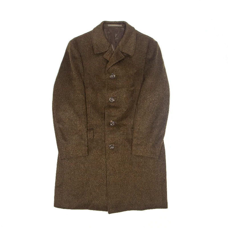 Special Offer relaxed winter jacketESCO Overcoat Jacket Brown Womens L