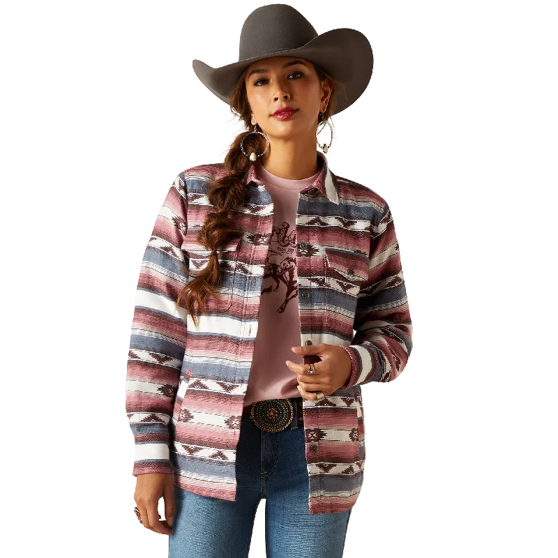 outdoor coatAriat Women's Buffalo Plaid Shirt Jacket, Baja Jacquard