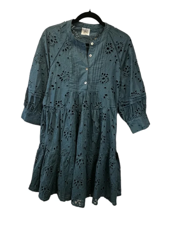 Great Bargains fitted dressTeal Dress Designer Anthropologie, Size S