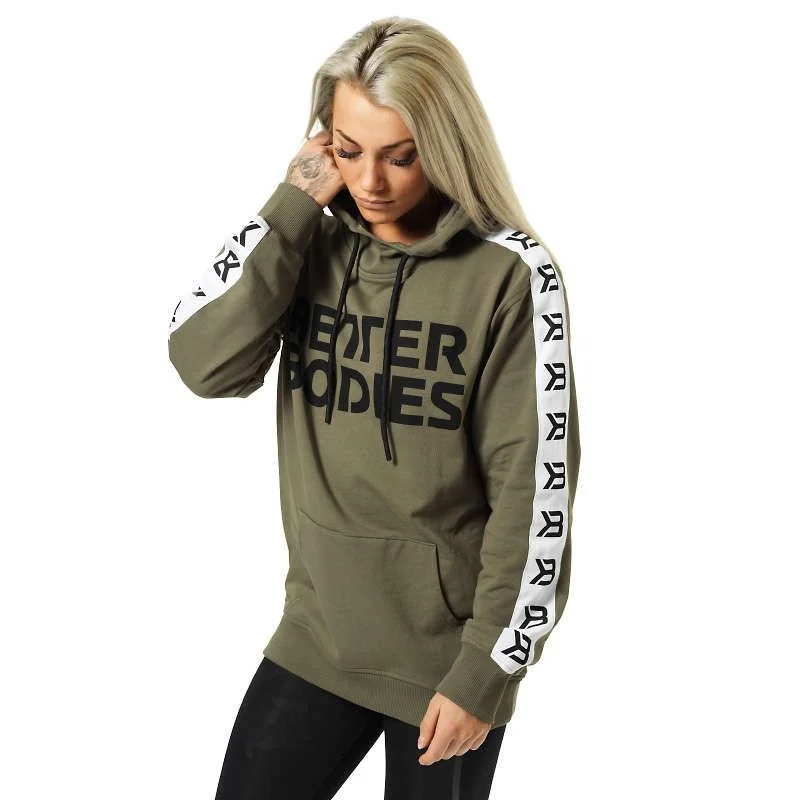 Limited Availability Better Bodies Trinity Hood - Wash Green