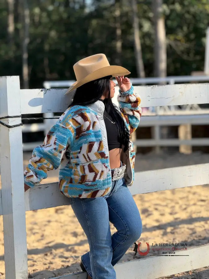 Deal Dash Rock&roll Womens Abstract Print Sherpa Yellow