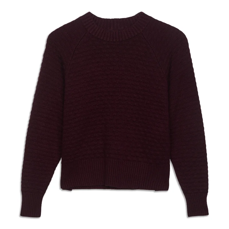 Special Buy Texture Play Crew Sweater