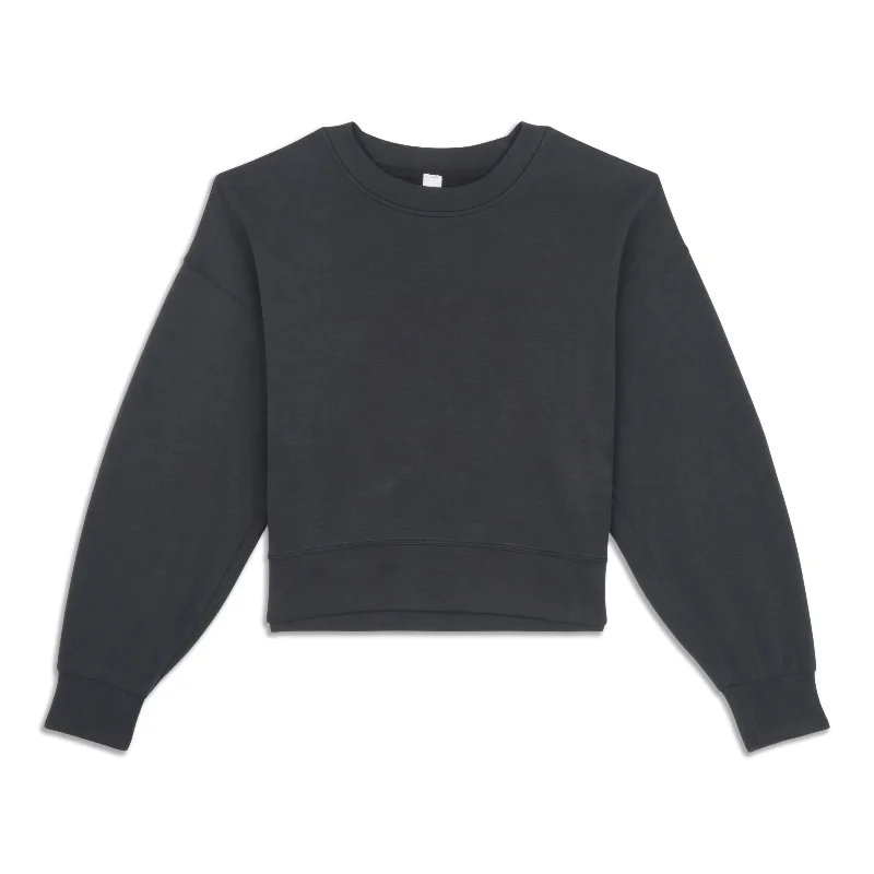 Low Prices Softstreme Perfectly Oversized Cropped Crew - Resale