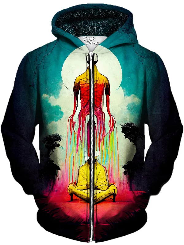 modern athletic hoodieEntrance Unisex Zip-Up Hoodie