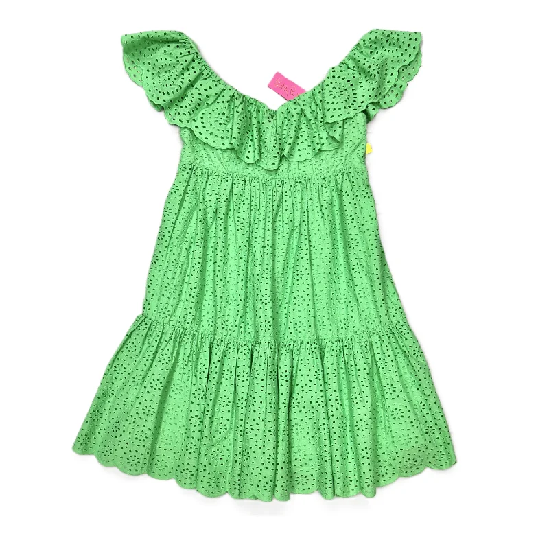 Massive Deals office dressGreen Dress Designer By Lilly Pulitzer, Size: Xs
