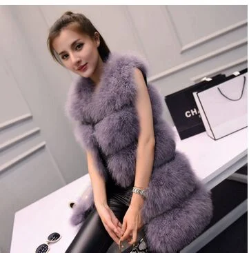 fashion coat with hoodNew Fashion 2017 Women Winter encryption 100% natural ostrich feathers turkey feather fur vest vest fur coat Fur Coat Hot Sale