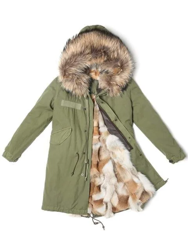 Seasonal Clearance casual coatHooded Large Size Warm Coat